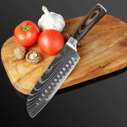 Couteau de chef Kurogane™ - 6 couteaux