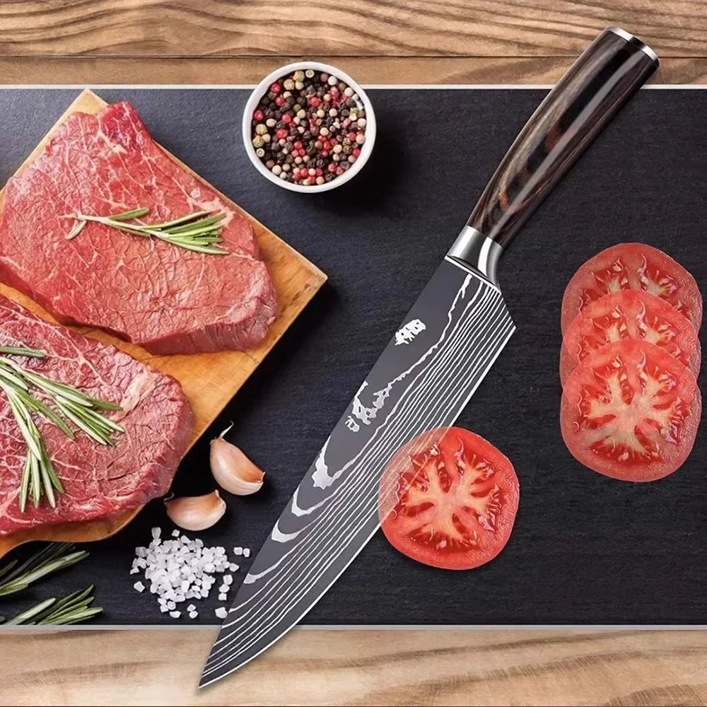Couteau de chef Kurogane™ - 6 couteaux
