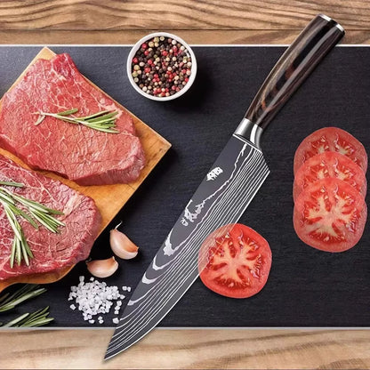 Couteau de chef Kurogane™ - 6 couteaux